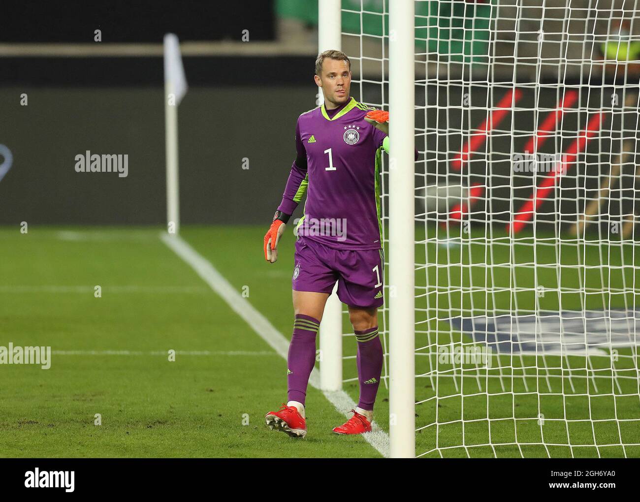 Firo: Fuvuball: Football: 05.09.2021 LV§nderspiel, équipe nationale qualification WM Allemagne - Arménie Manuel Neuer, figure entière Banque D'Images