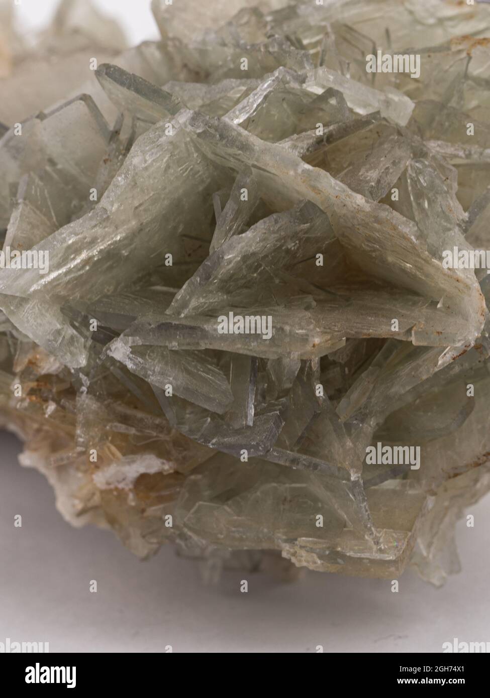 échantillon de minerai de baryte Banque D'Images