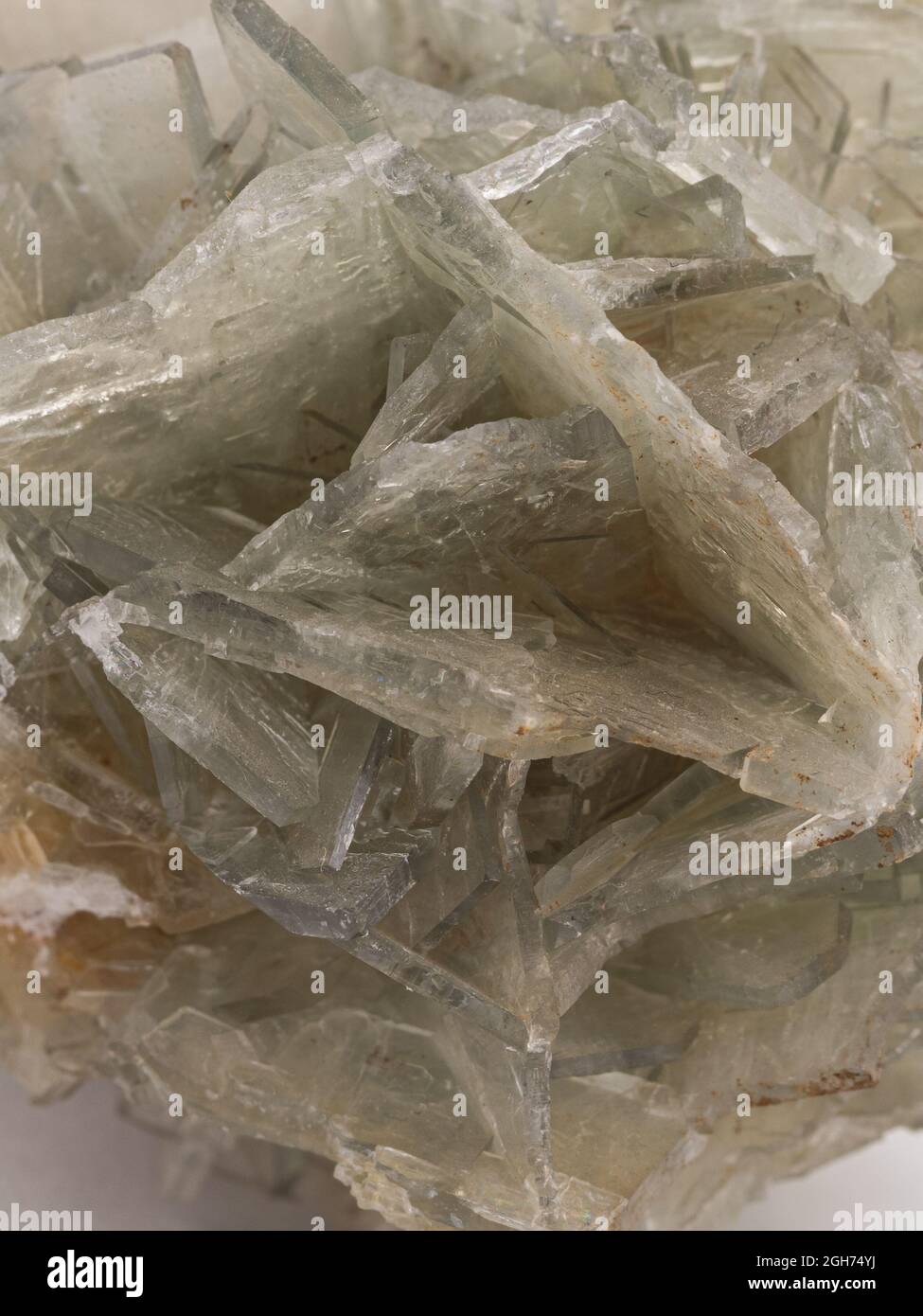 échantillon de minerai de baryte Banque D'Images