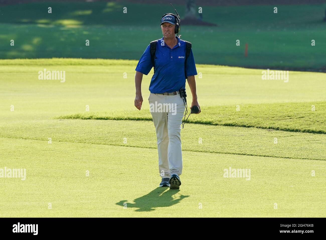 Atlanta, Géorgie, États-Unis. 5 septembre 2021. Jim ''Boness'' Mackay se promène sur le 18e fairway lors de la dernière partie du championnat de 2021 AU club de golf d'East Lake. (Credit image: © Debby Wong/ZUMA Press Wire) Credit: ZUMA Press, Inc./Alamy Live News Banque D'Images