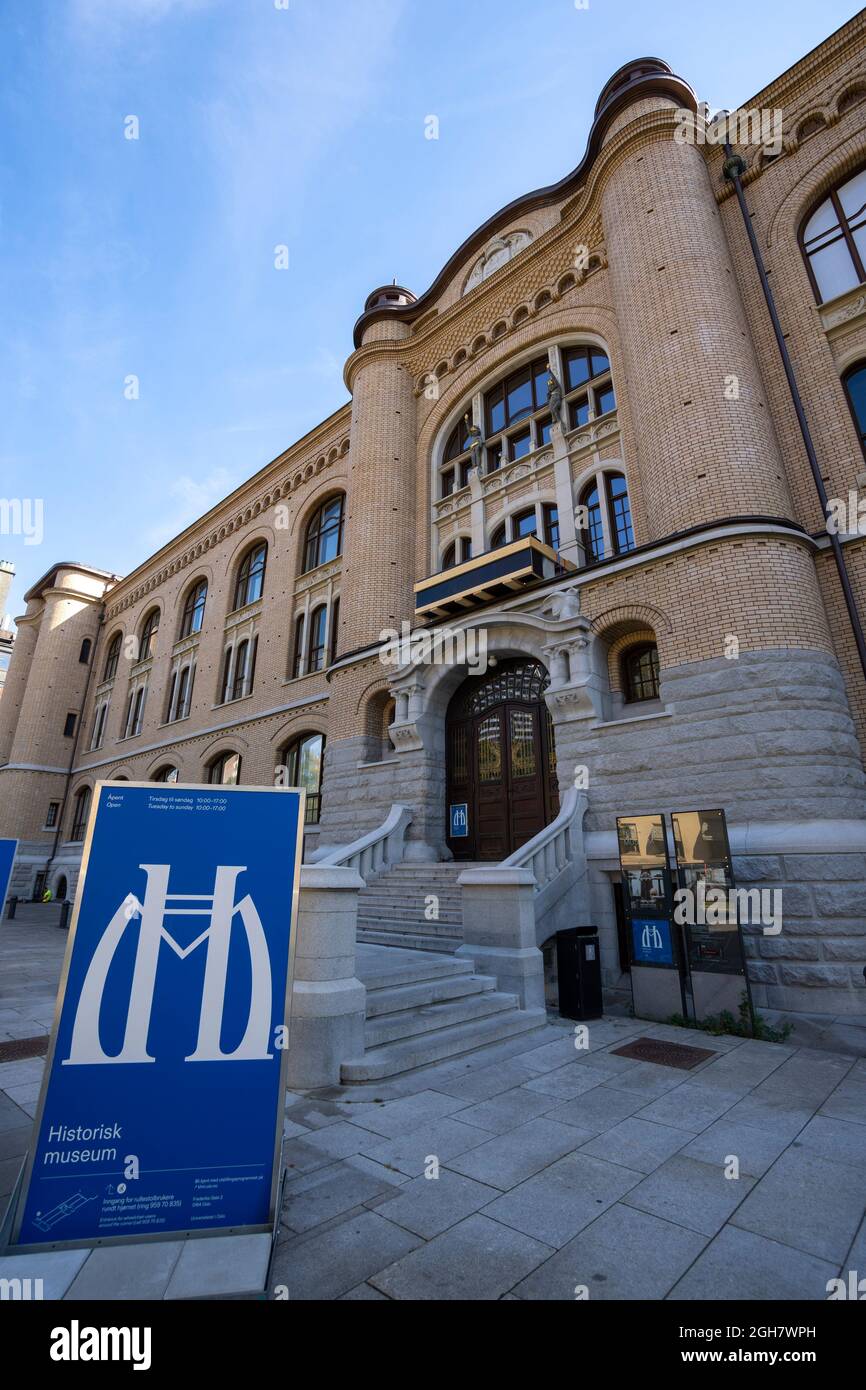 Musée de l'historien à Oslo, Norvège, Europe Banque D'Images