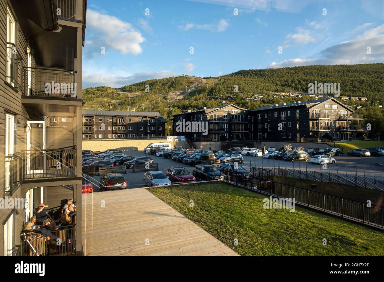 Hotel Vestlia Resort à Geilo, Norvège, Europe Banque D'Images