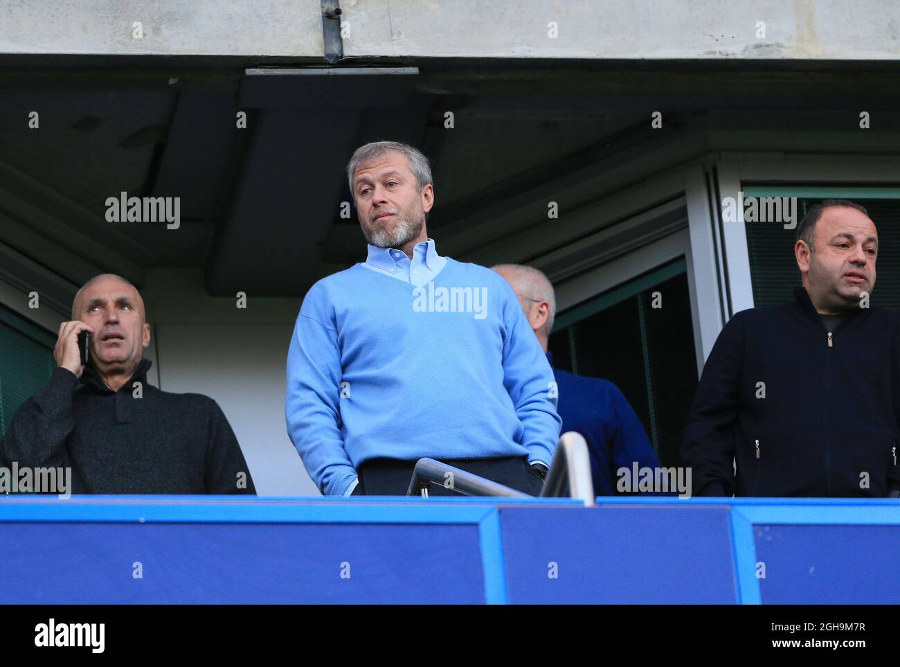 Image #: 40996141 21 novembre 2015 - Londres, Royaume-Uni - le roman Abramovich de Chelsea regarde sur..Barclays Premier League- Chelsea v Norwich City - Stamford Bridge - Angleterre - 21 novembre 2015 - Picture David Klein Banque D'Images