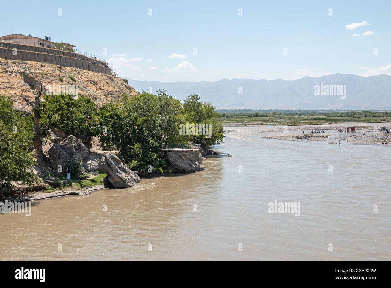 La vallée de Panjshir en Afghanistan Banque D'Images