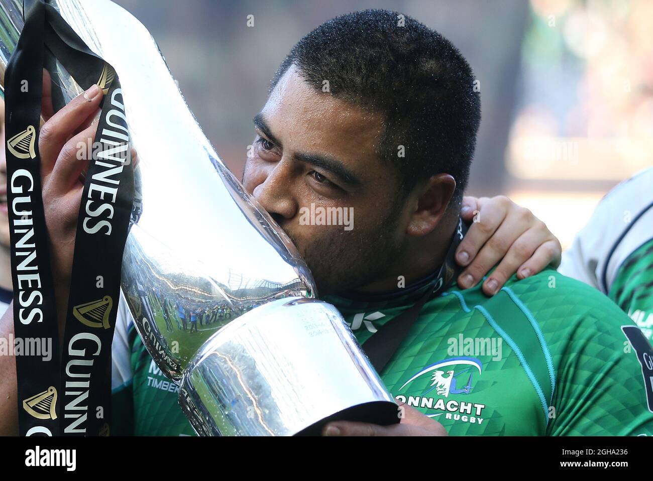 Le Rodney Ah du Connacht vous célèbre le match de finale Guinness Pro12 au stade BT Murrayfield, à Édimbourg. Le crédit photo devrait se lire comme suit : Lynne Cameron/Sportimage via PA Images Banque D'Images