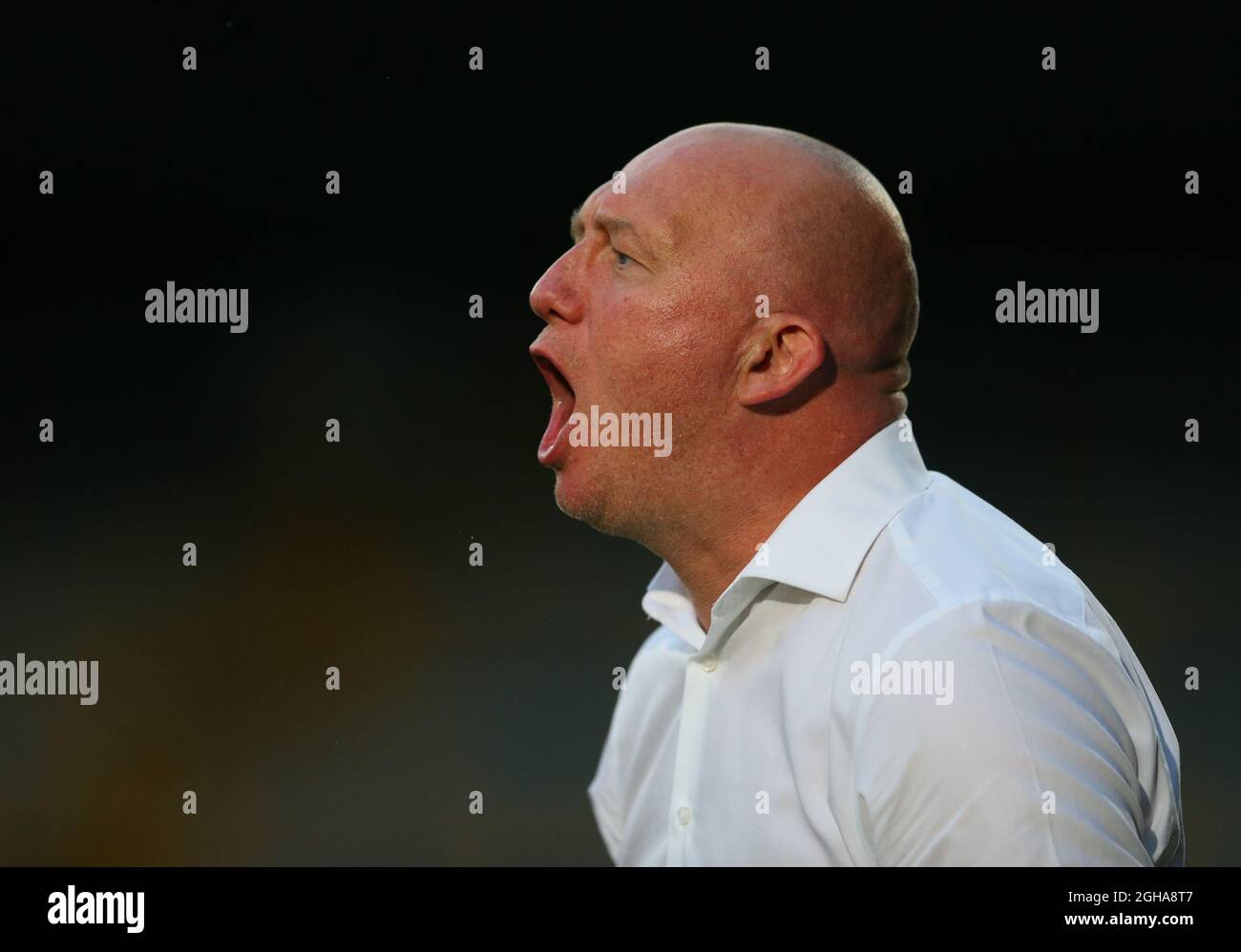 Billy Heath FC Halifax gérant de la ville pendant la pré-saison amical au Shay Stadium, Halifax. Date de la photo : 19 juillet 2016. Photo Simon Bellis/Sportimage via PA Images Banque D'Images