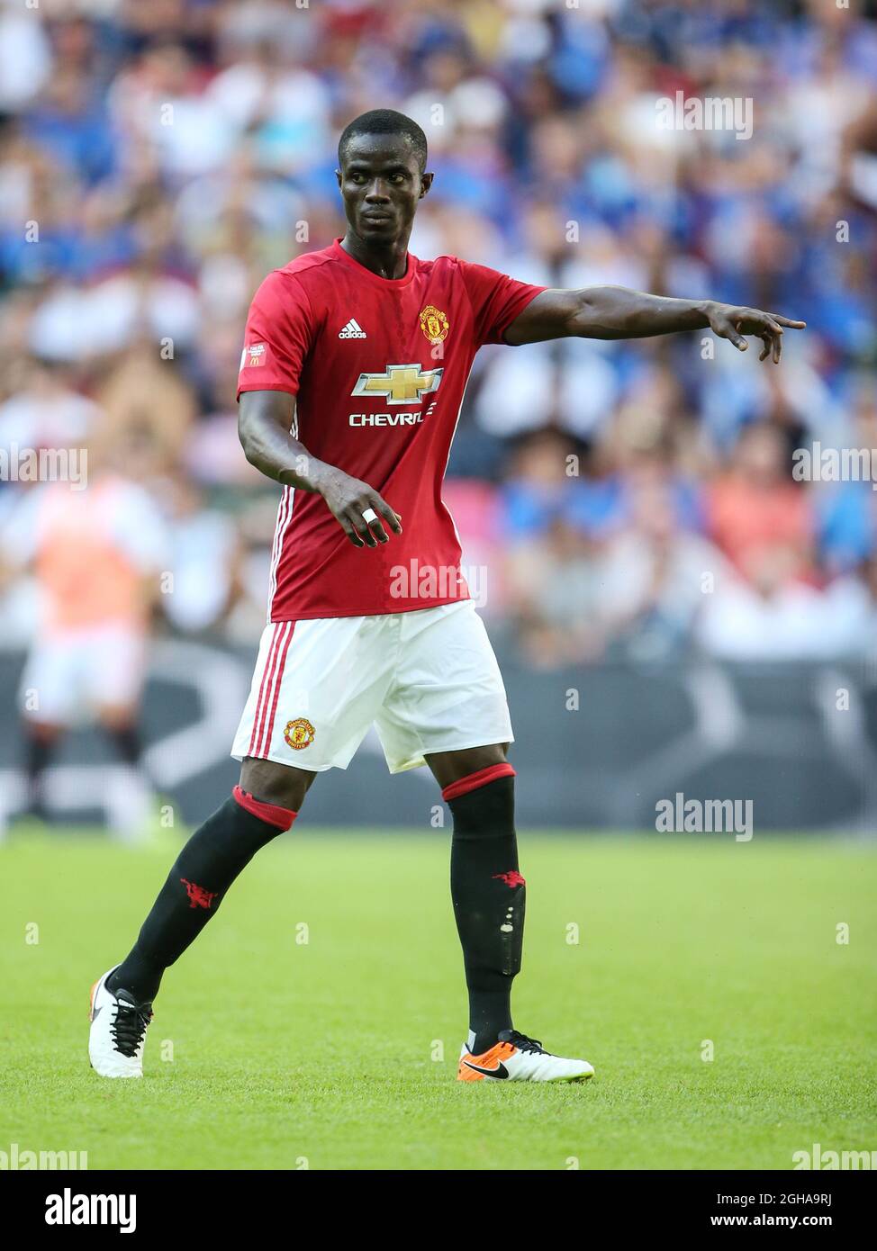 Eric Bailly de Manchester United en action pendant le match du FA Community Shield au stade Wembley, Londres. Date de la photo 7 août 2016 pic David Klein/Sportimage via PA Images Banque D'Images
