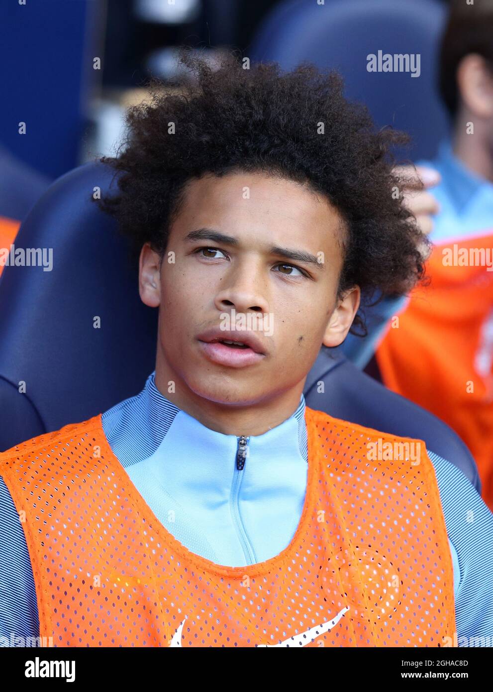 Leroy Sane de Manchester City en action lors du match de la Premier League au stade White Hart Lane, Londres. Date de la photo 2 octobre 2016 pic David Klein/Sportimage via PA Images Banque D'Images