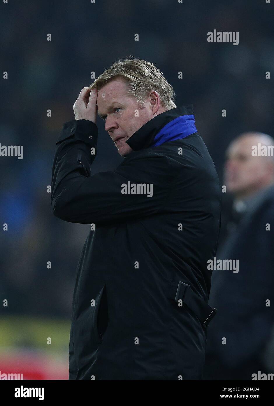 Ronald Koeman directeur d'Everton pendant le match de la première ligue anglaise au KCOM Stadium, Kingston upon Hull. Date de la photo : 30 décembre 2016. Photo Simon Bellis/Sportimage via PA Images Banque D'Images