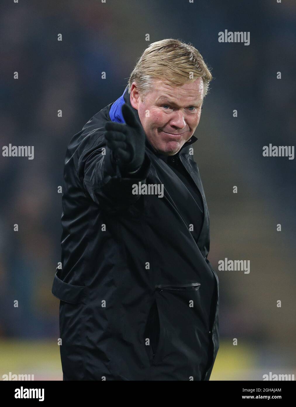 Ronald Koeman directeur d'Everton pendant le match de la première ligue anglaise au KCOM Stadium, Kingston upon Hull. Date de la photo : 30 décembre 2016. Photo Simon Bellis/Sportimage via PA Images Banque D'Images