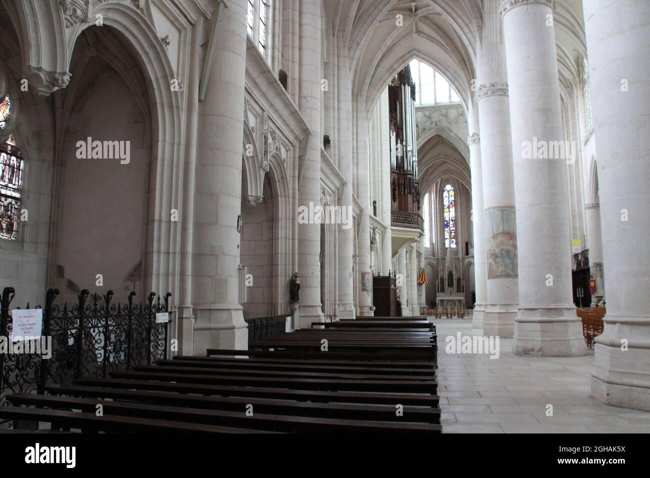 basilique saint-nicolas à saint-nicolas-de-port en lorraine (france) Banque D'Images