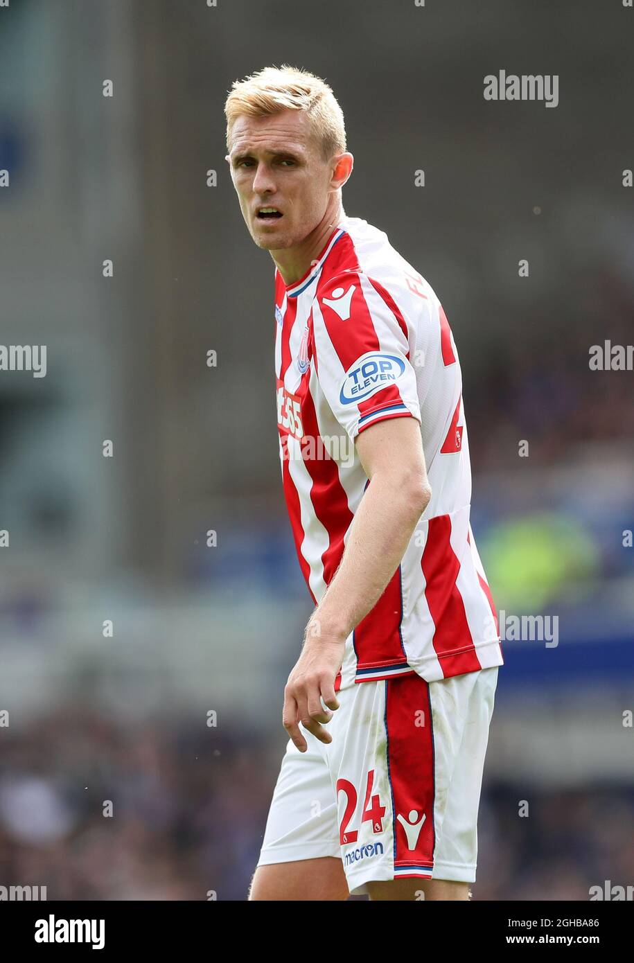 Darren Fletcher de Stoke en action pendant le match de première ligue à Goodison Park, Liverpool. Photo date 12 août 2017. Le crédit photo doit être lu : David Klein/Sportimage via PA Images Banque D'Images