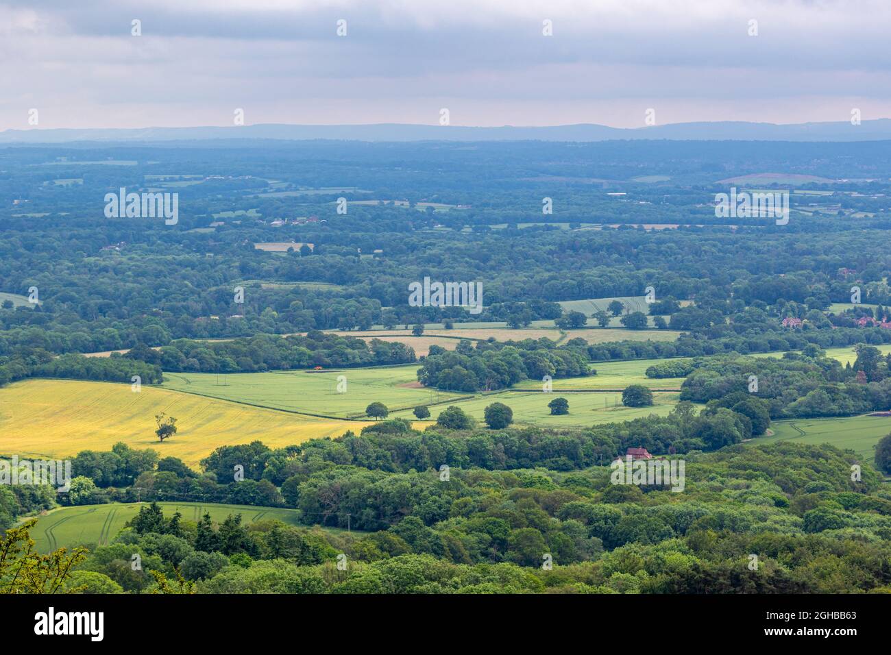 Des images de vue époustouflantes du paysage prises avec un appareil photo Banque D'Images