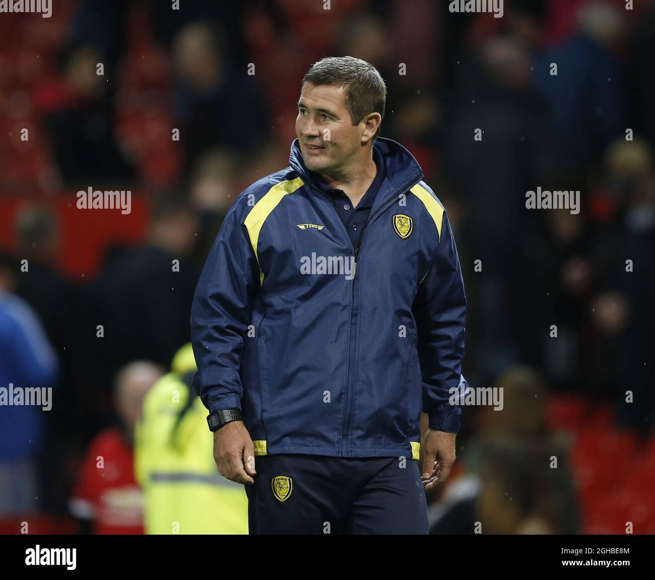 Nigel Clough, directeur de Burton Albion lors du match de la coupe Carabao au stade Old Trafford, Manchester. Photo date 20 septembre 2017. Le crédit photo doit se lire comme suit : Simon Bellis/Sportimage via PA Images Banque D'Images