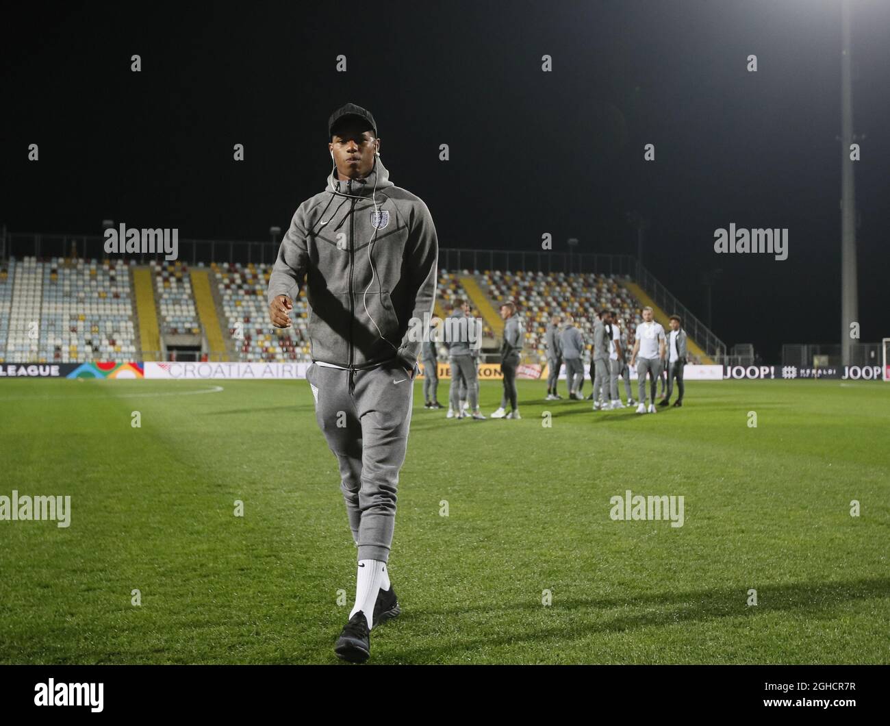 Marcus Rashford d'Angleterre pendant le match de la Ligue des Nations de l'UEFA, Groupe A4 au Stadion HNK Rijeka, Rijeka. Date de la photo : 12 octobre 2018. Le crédit photo doit être lu : David Klein/Sportimage via PA Images Banque D'Images