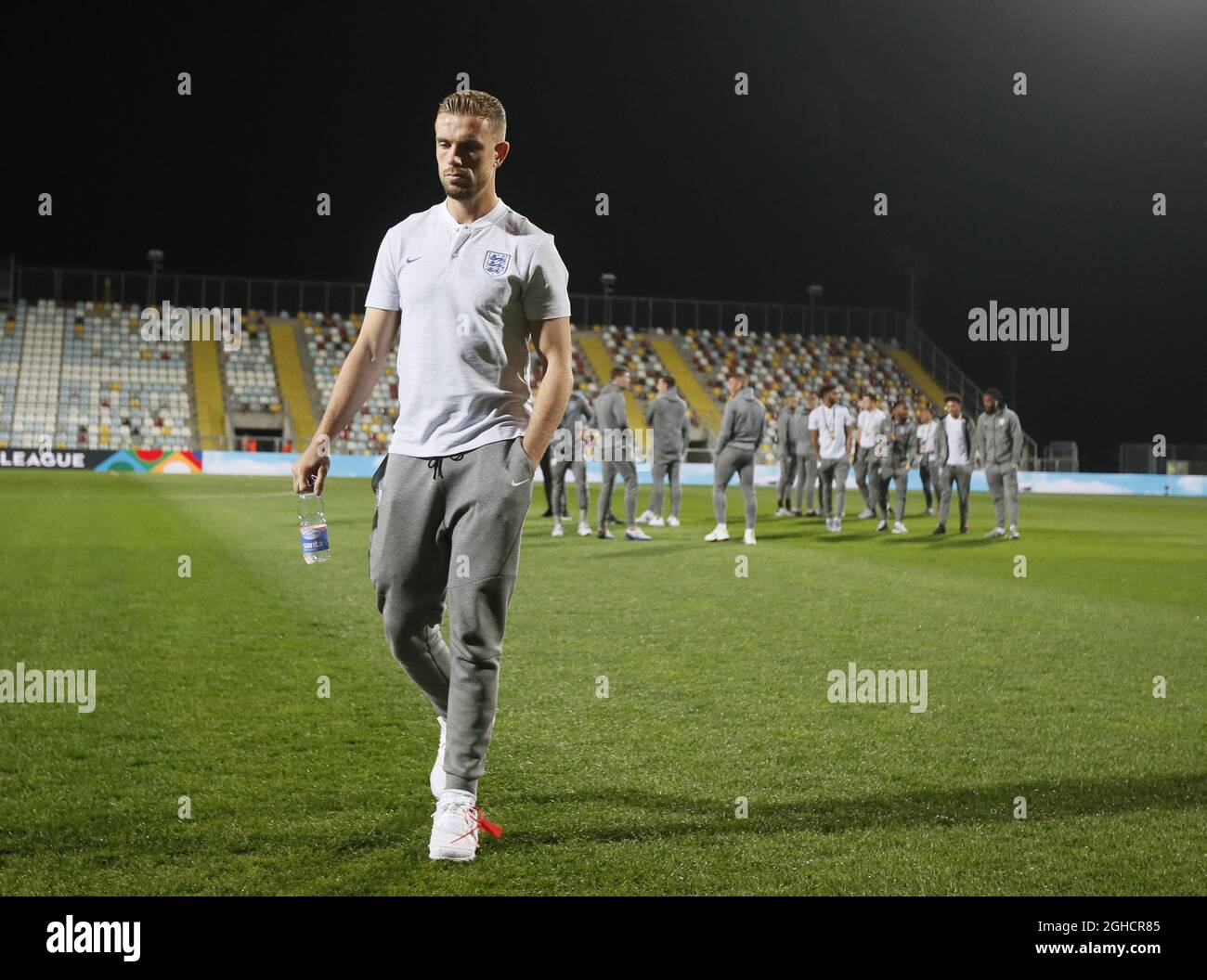 Jordan Henderson d'Angleterre pendant la Ligue des Nations de l'UEFA, Groupe A4 match à Stadion HNK Rijeka, Rijeka. Date de la photo : 12 octobre 2018. Le crédit photo doit être lu : David Klein/Sportimage via PA Images Banque D'Images