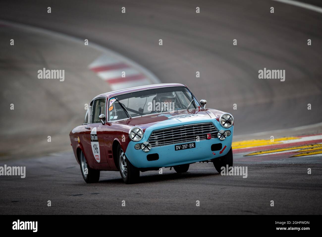 196 Yann Grau/Nicolas Gand FRA/FRA Fiat 2300 S 1963, action pendant le Tour Auto 2021 le 1er septembre, en France. Photo Alexandre Guillaumot / DPPI Banque D'Images