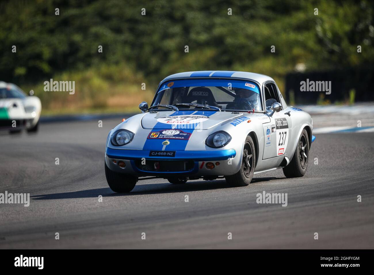 237 Philippe Colancon/Jeremy Colancon FRA/FRA Lotus Elan 26R 1965, action pendant le Tour Auto 2021 le 1er septembre, en France. Photo Alexandre Guillaumot / DPPI Banque D'Images