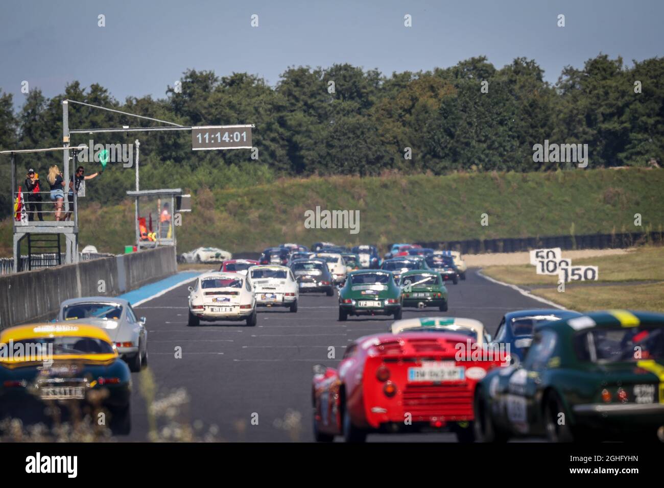 Illustration lors du Tour Auto 2021 le 1er septembre, en France. Photo Alexandre Guillaumot / DPPI Banque D'Images