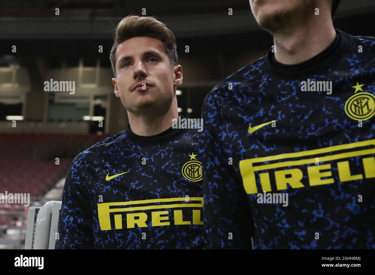 Andrea Pinamonti d'Internazionale pendant le match de Coppa Italia à Giuseppe Meazza, Milan. Date de la photo : 26 janvier 2021. Le crédit photo doit être lu : Jonathan Moscrop/Sportimage via PA Images Banque D'Images