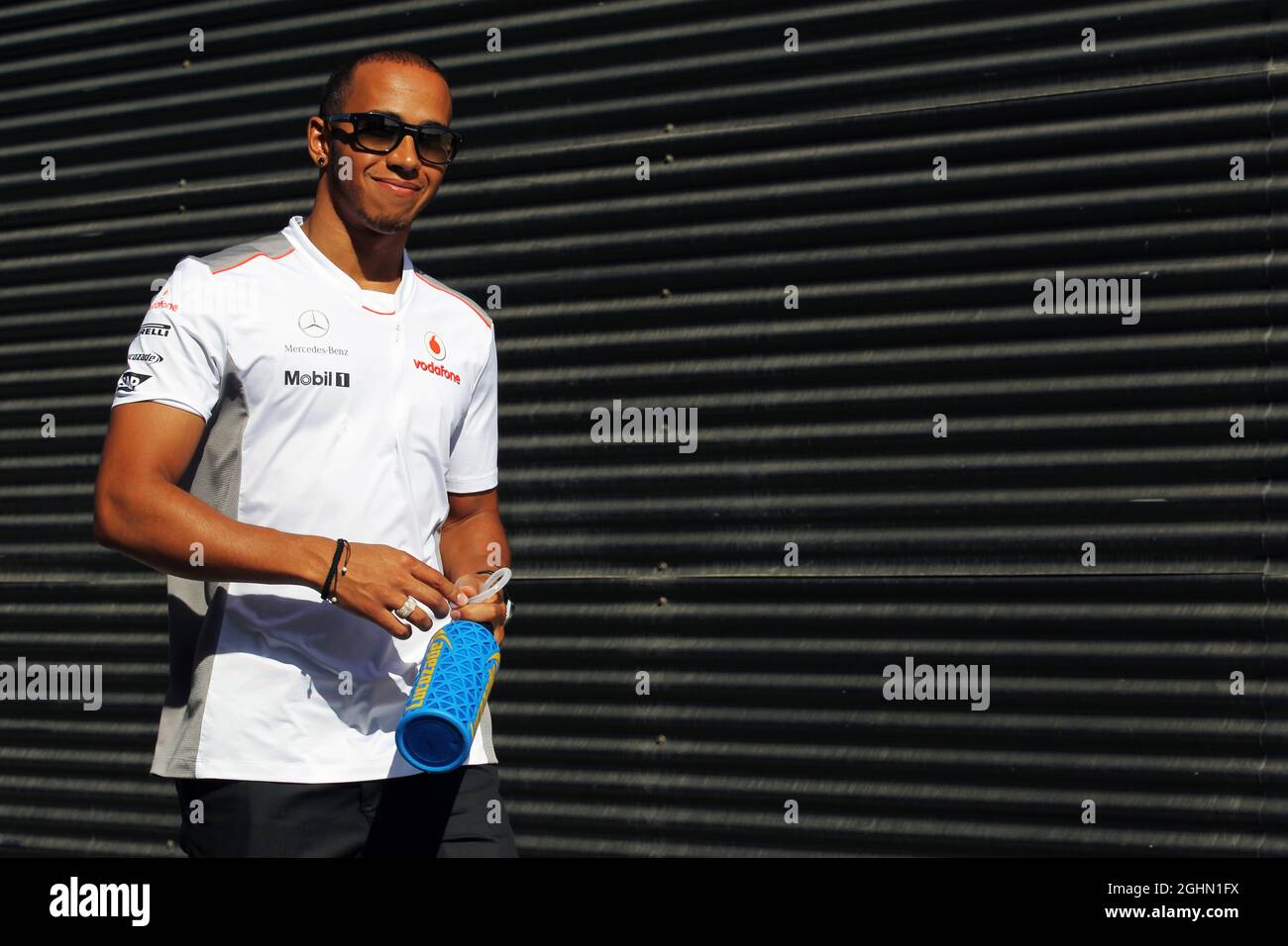 Lewis Hamilton (GBR) McLaren. 23.06.2012. Championnat du monde de Formule 1, Rd 8, Grand Prix d'Europe, Valence, Espagne, Jour de qualification Banque D'Images