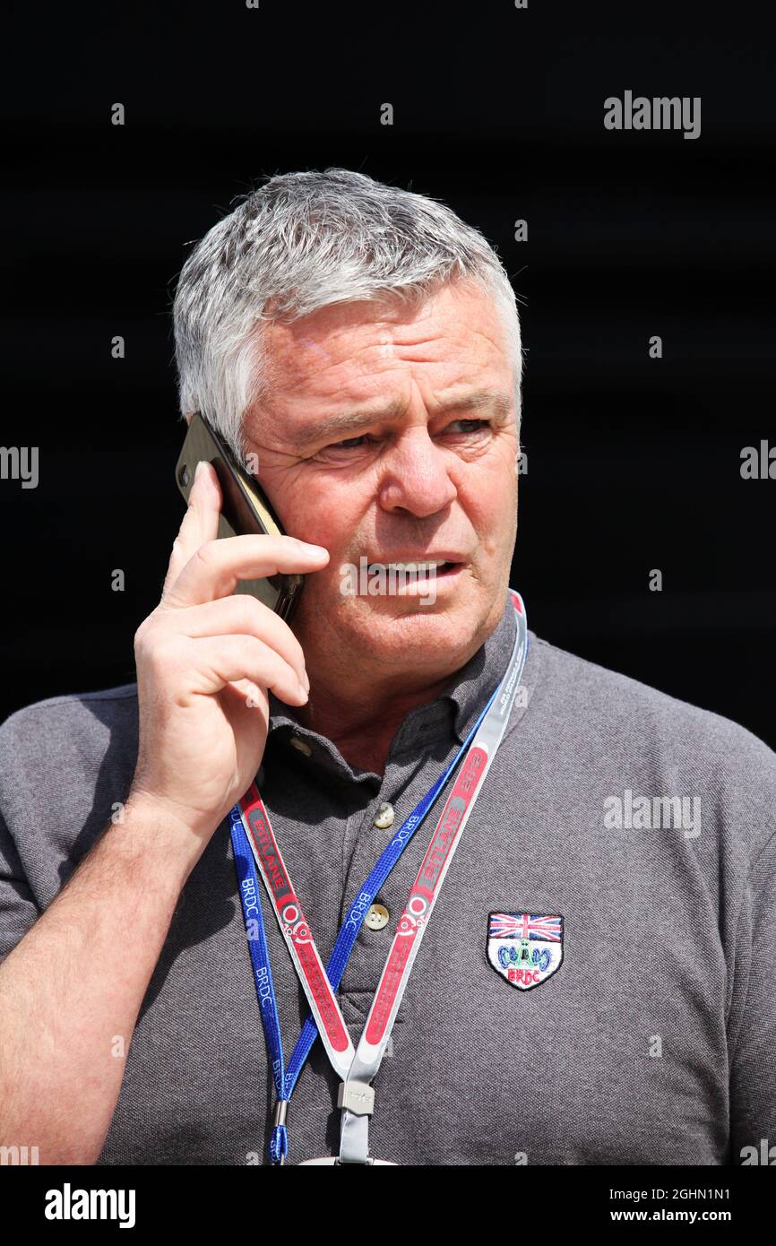 Derek Warwick (GBR) Président du BRDC. 05.07.2012. Championnat du monde de Formule 1, Rd 9, Grand Prix de Grande-Bretagne, Silverstone, Angleterre, Journée de préparation Banque D'Images