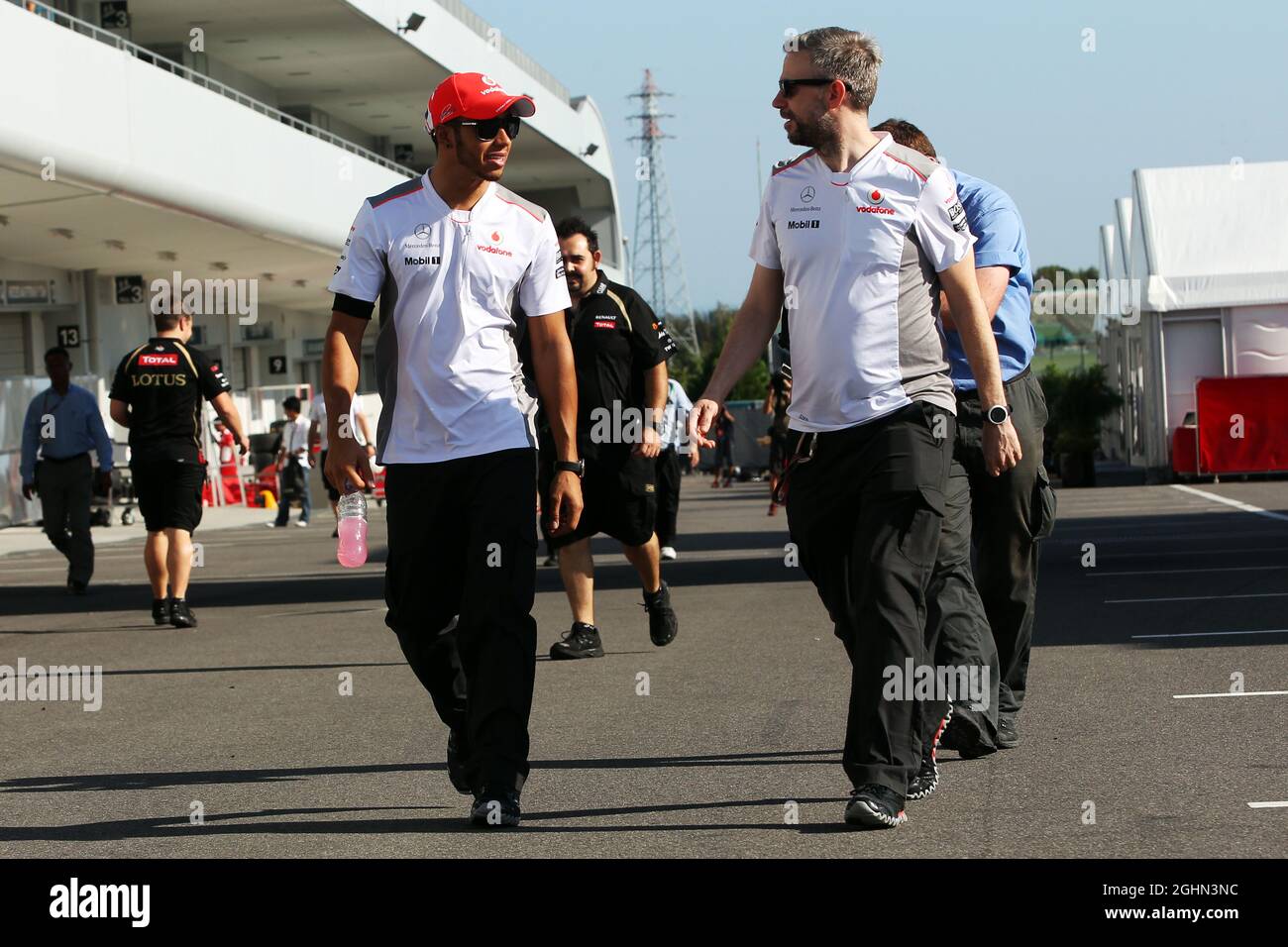 Lewis Hamilton (GBR) McLaren. 04.10.2012. Championnat du monde de Formule 1, Rd 15, Grand Prix japonais, Suzuka, Japon, Journée de préparation. Banque D'Images