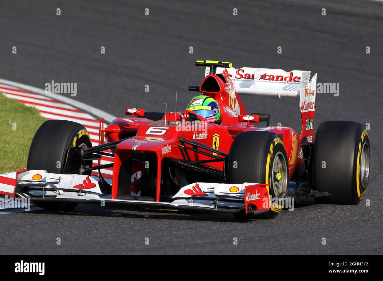 Felipe Massa (BRA) Ferrari F2012. 07.10.2012. Championnat du monde de Formule 1, Rd 15, Grand Prix japonais, Suzuka, Japon, Jour de la course. Banque D'Images