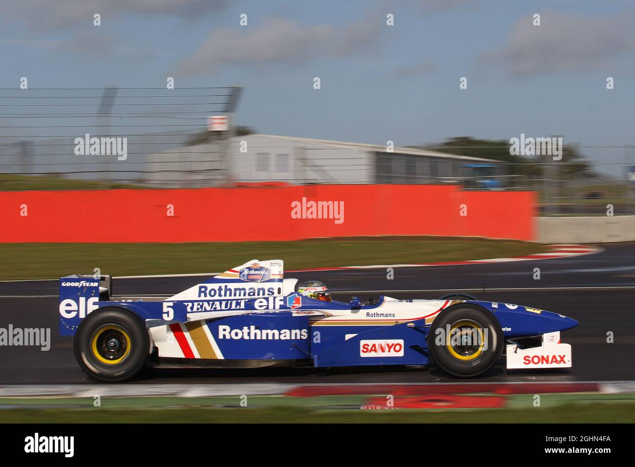 Pasteur Maldonado (VEN), écurie Williams F1 Team, pilote le Williams FW18 17.10.2012. Williams F1 Team Media & Partner Event, Silverstone, Angleterre Banque D'Images