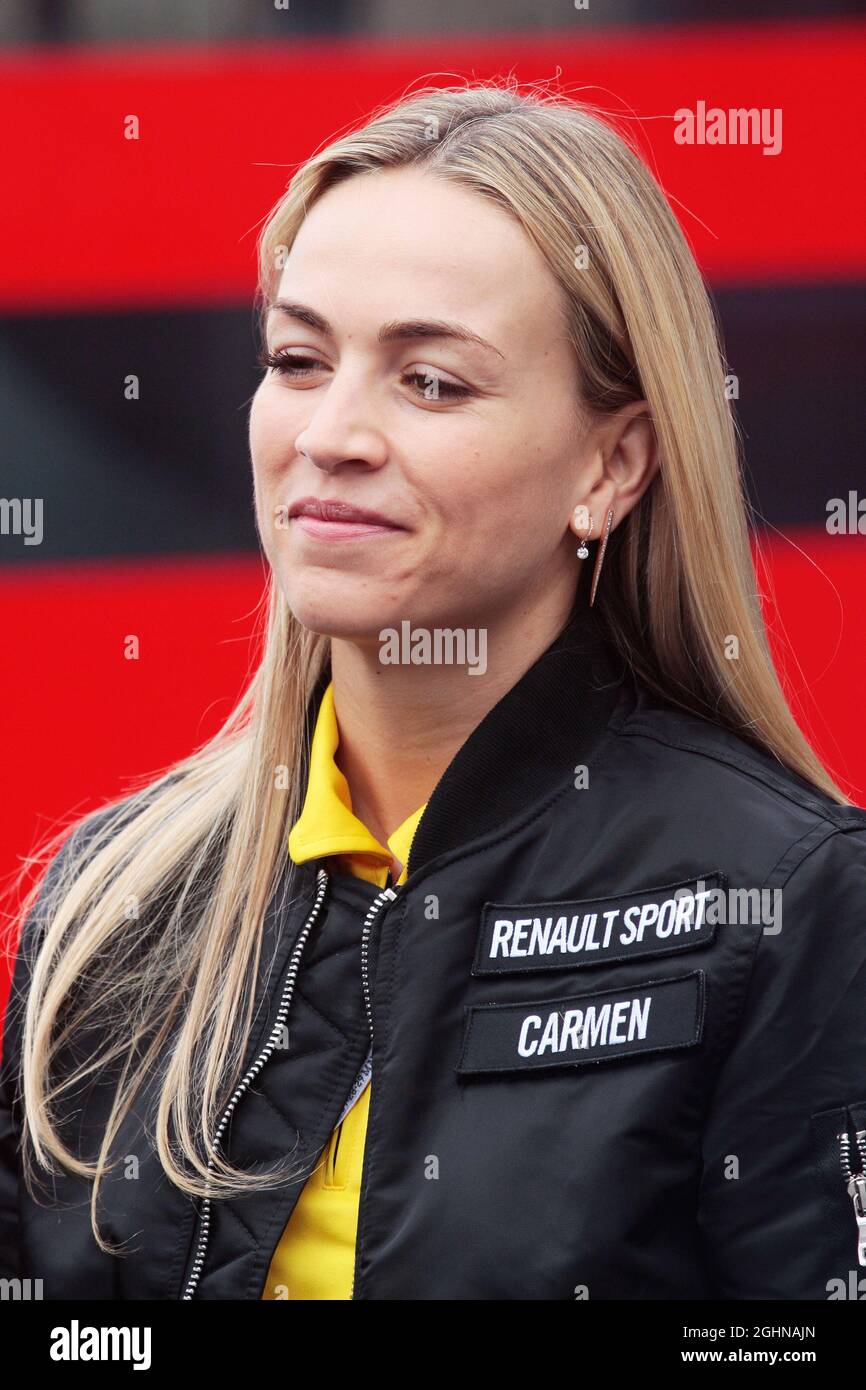 Carmen Jorda (ESP) Renault Sport F1 Team pilote de développement. 29.05.2015. Championnat du monde de Formule 1, Rd 6, Grand Prix de Monaco, Monte Carlo, Monaco, Jour de la course. Le crédit photo doit être lu : images XPB/Press Association. Banque D'Images