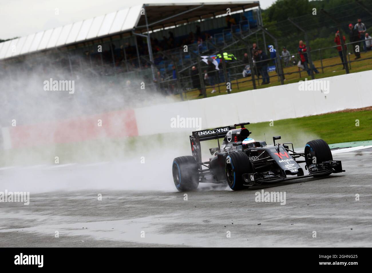 Fernando Alonso (ESP) McLaren MP4-31. 12.07.2016. Essais en saison de Formule 1, premier jour, Silverstone, Angleterre. Mardi. Le crédit photo doit être lu : images XPB/Press Association. Banque D'Images