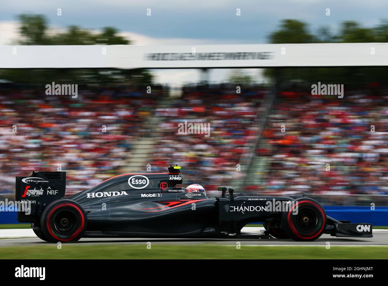 Jenson Button (GBR) McLaren MP4-31. 31.07.2016. Championnat du monde de Formule 1, Rd 12, Grand Prix d'Allemagne, Hockenheim, Allemagne, Jour de la course. Le crédit photo doit être lu : images XPB/Press Association. Banque D'Images