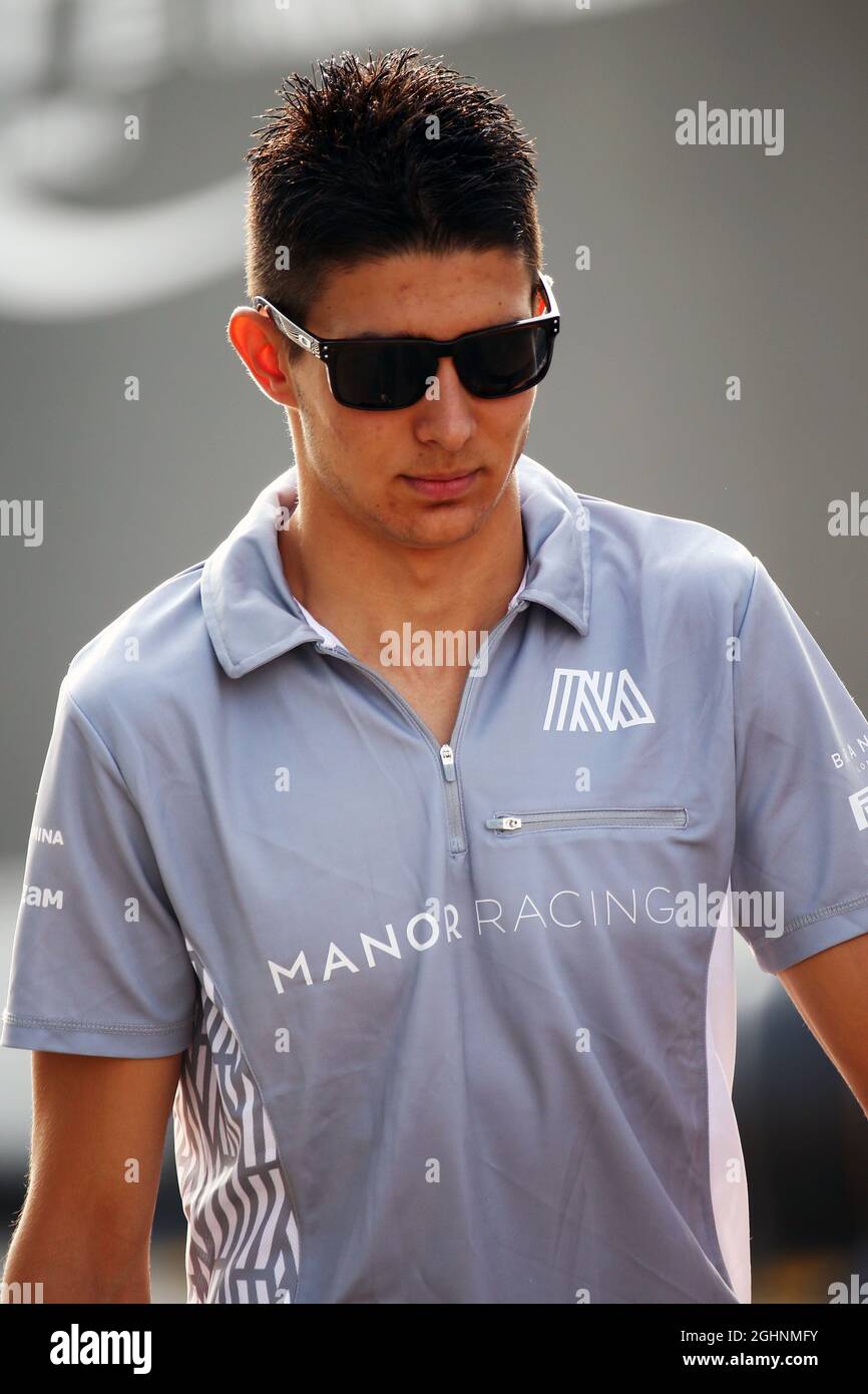 Esteban Ocon (FRA) Manor Racing. 03.09.2016. Championnat du monde de Formule 1, Rd 14, Grand Prix d'Italie, Monza, Italie, Jour de qualification. Le crédit photo doit être lu : images XPB/Press Association. Banque D'Images