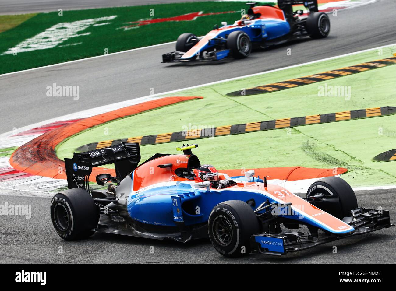 Esteban Ocon (FRA) Manor Racing MRT05. 04.09.2016. Championnat du monde de Formule 1, Rd 14, Grand Prix d'Italie, Monza, Italie, Jour de la course. Le crédit photo doit être lu : images XPB/Press Association. Banque D'Images