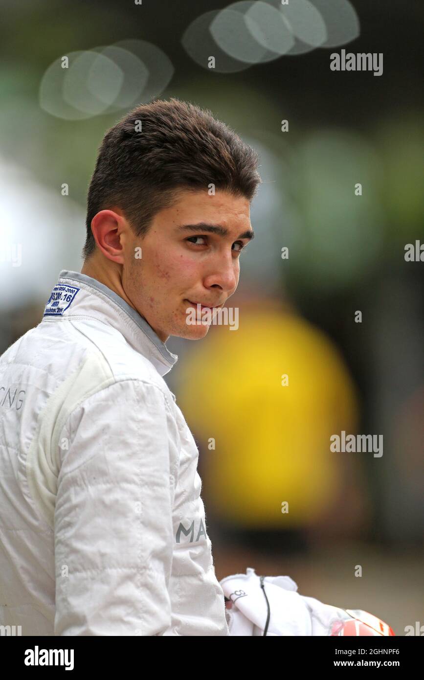 Esteban Ocon (FRA) Manor Racing. 01.10.2016. Championnat du monde de Formule 1, Rd 16, Grand Prix de Malaisie, Sepang, Malaisie, Samedi. Le crédit photo doit être lu : images XPB/Press Association. Banque D'Images