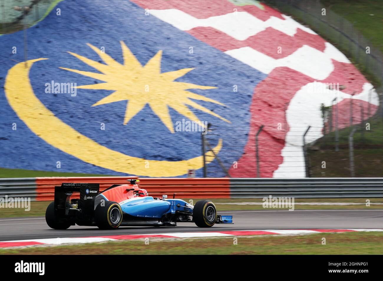 Esteban Ocon (FRA) Manor Racing MRT05. 01.10.2016. Championnat du monde de Formule 1, Rd 16, Grand Prix de Malaisie, Sepang, Malaisie, Samedi. Le crédit photo doit être lu : images XPB/Press Association. Banque D'Images