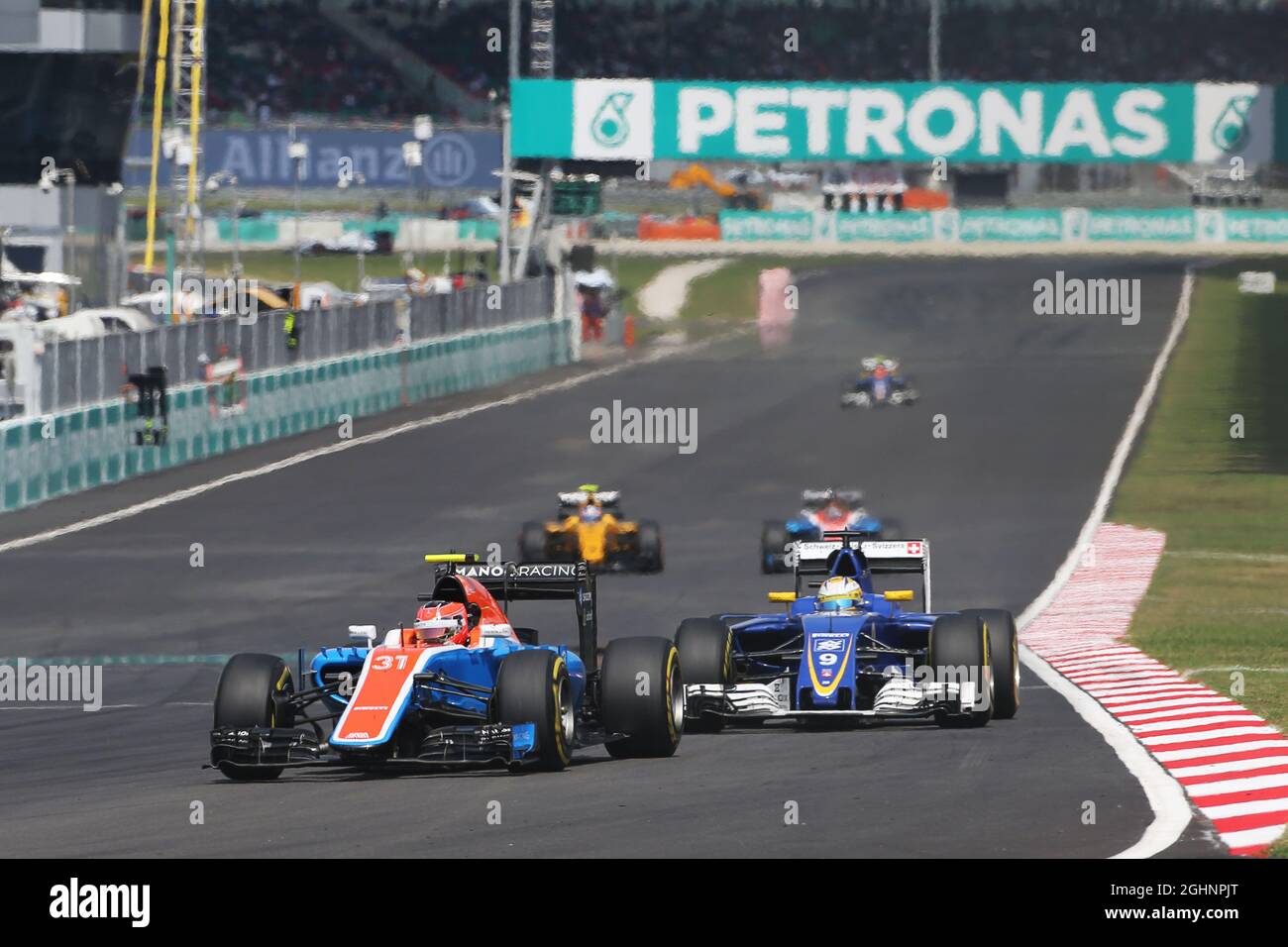 Esteban Ocon (FRA) Manor Racing MRT05. 02.10.2016. Championnat du monde de Formule 1, Rd 16, Grand Prix de Malaisie, Sepang, Malaisie, Dimanche. Le crédit photo doit être lu : images XPB/Press Association. Banque D'Images