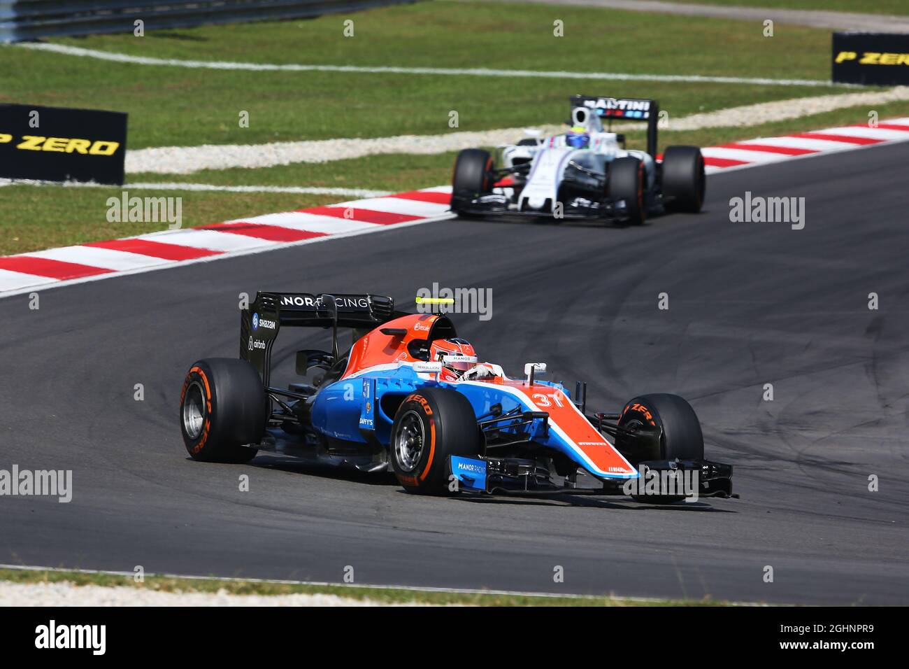 Esteban Ocon (FRA) Manor Racing MRT05. 02.10.2016. Championnat du monde de Formule 1, Rd 16, Grand Prix de Malaisie, Sepang, Malaisie, Dimanche. Le crédit photo doit être lu : images XPB/Press Association. Banque D'Images