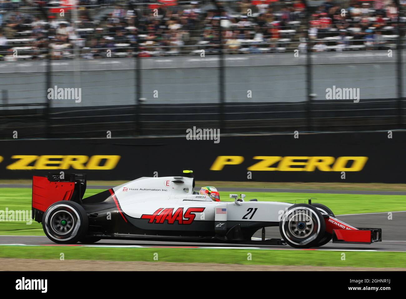 Esteban Gutierrez (MEX) Haas F1 Team VF-16. 07.10.2016. Championnat du monde de Formule 1, Rd 17, Grand Prix japonais, Suzuka, Japon, Journée d'entraînement. Le crédit photo doit être lu : images XPB/Press Association. Banque D'Images