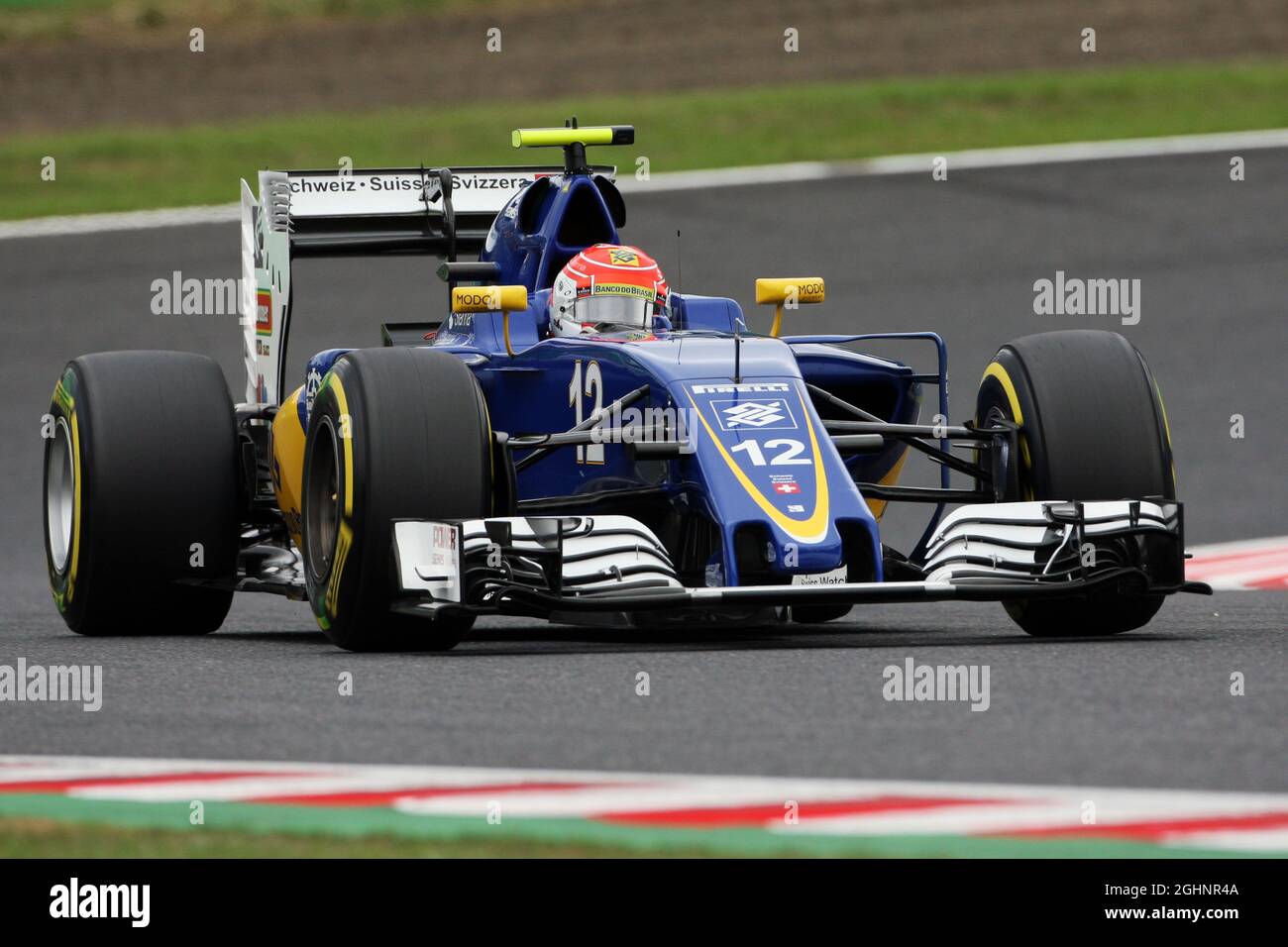 Felipe Nasr (BRA) Sauber C35. 08.10.2016. Championnat du monde de Formule 1, Rd 17, Grand Prix japonais, Suzuka, Japon, Jour de qualification. Le crédit photo doit être lu : images XPB/Press Association. Banque D'Images