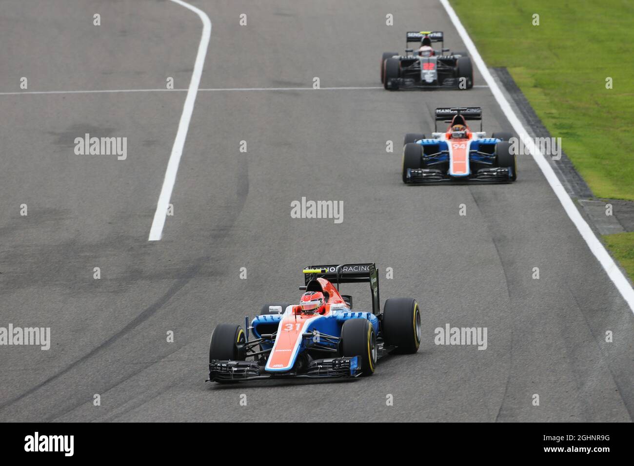 Esteban Ocon (FRA) Manor Racing MRT05. 09.10.2016. Championnat du monde de Formule 1, Rd 17, Grand Prix japonais, Suzuka, Japon, Jour de la course. Le crédit photo doit être lu : images XPB/Press Association. Banque D'Images