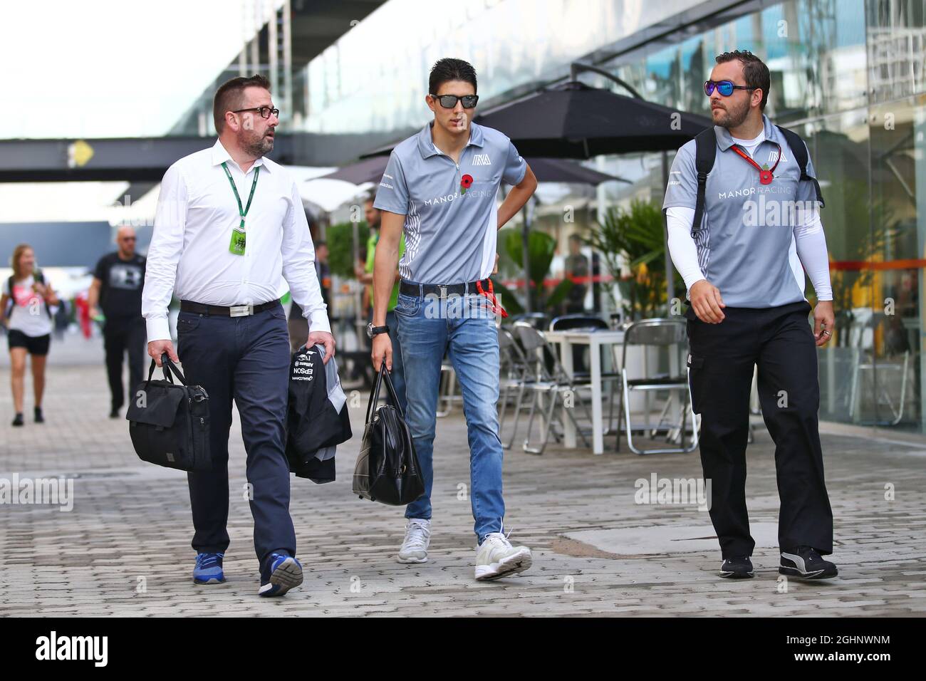 Esteban Ocon (FRA) Manor Racing. 11.11.2016. Championnat du monde de Formule 1, Rd 20, Grand Prix brésilien, Sao Paulo, Brésil, Journée d'entraînement. Le crédit photo doit être lu : images XPB/Press Association. Banque D'Images