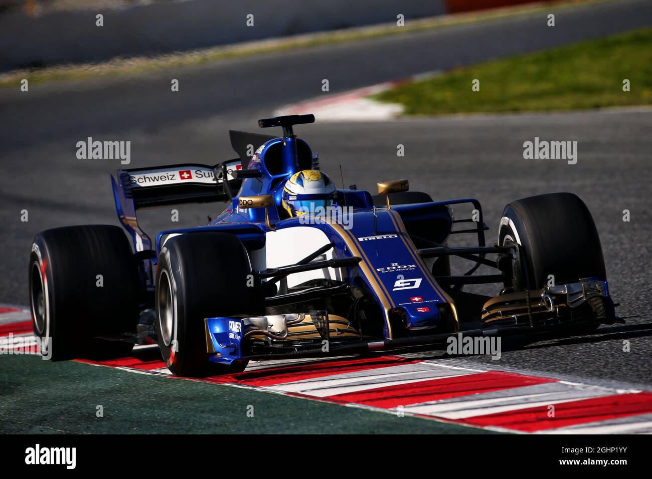 Marcus Ericsson (SWE) Sauber C36. 09.03.2017. Test de Formule 1, troisième jour, Barcelone, Espagne. Jeudi. Le crédit photo doit être lu : images XPB/Press Association. Banque D'Images