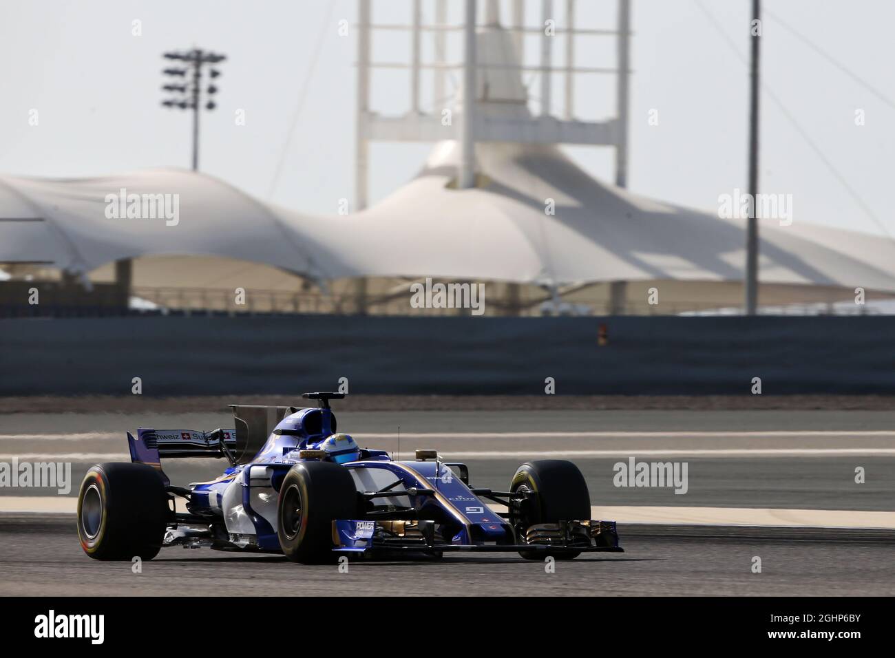 Marcus Ericsson (SWE) Sauber C36. 18.04.2017. Test de la formule 1. Sakhir, Bahreïn. Mardi. Le crédit photo doit être lu : images XPB/Press Association. Banque D'Images