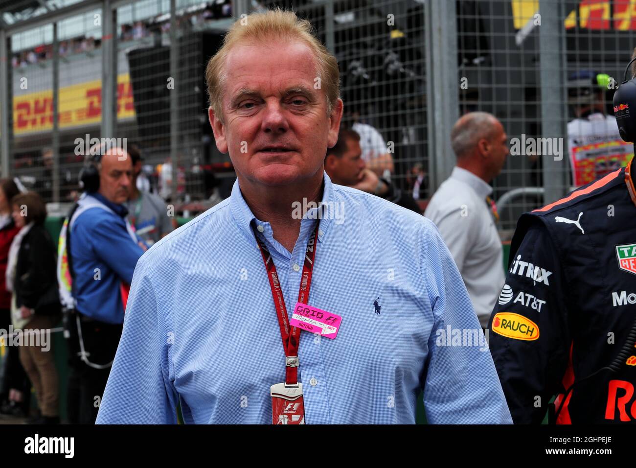 Jonathan Palmer (GBR) sur la grille. 16.07.2017. Championnat du monde de Formule 1, Rd 10, Grand Prix de Grande-Bretagne, Silverstone, Angleterre, Jour de la course. Le crédit photo doit être lu : images XPB/Press Association. Banque D'Images