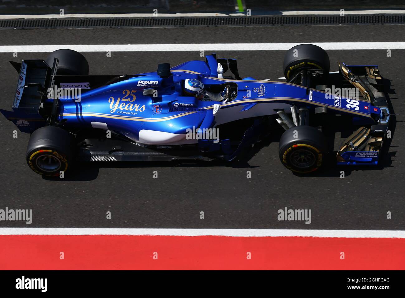 Gustav Malja (SWE) Sauber C36 pilote de test. 01.08.2017. Test de formule 1, Budapest, Hongrie. Le crédit photo doit être lu : images XPB/Press Association. Banque D'Images