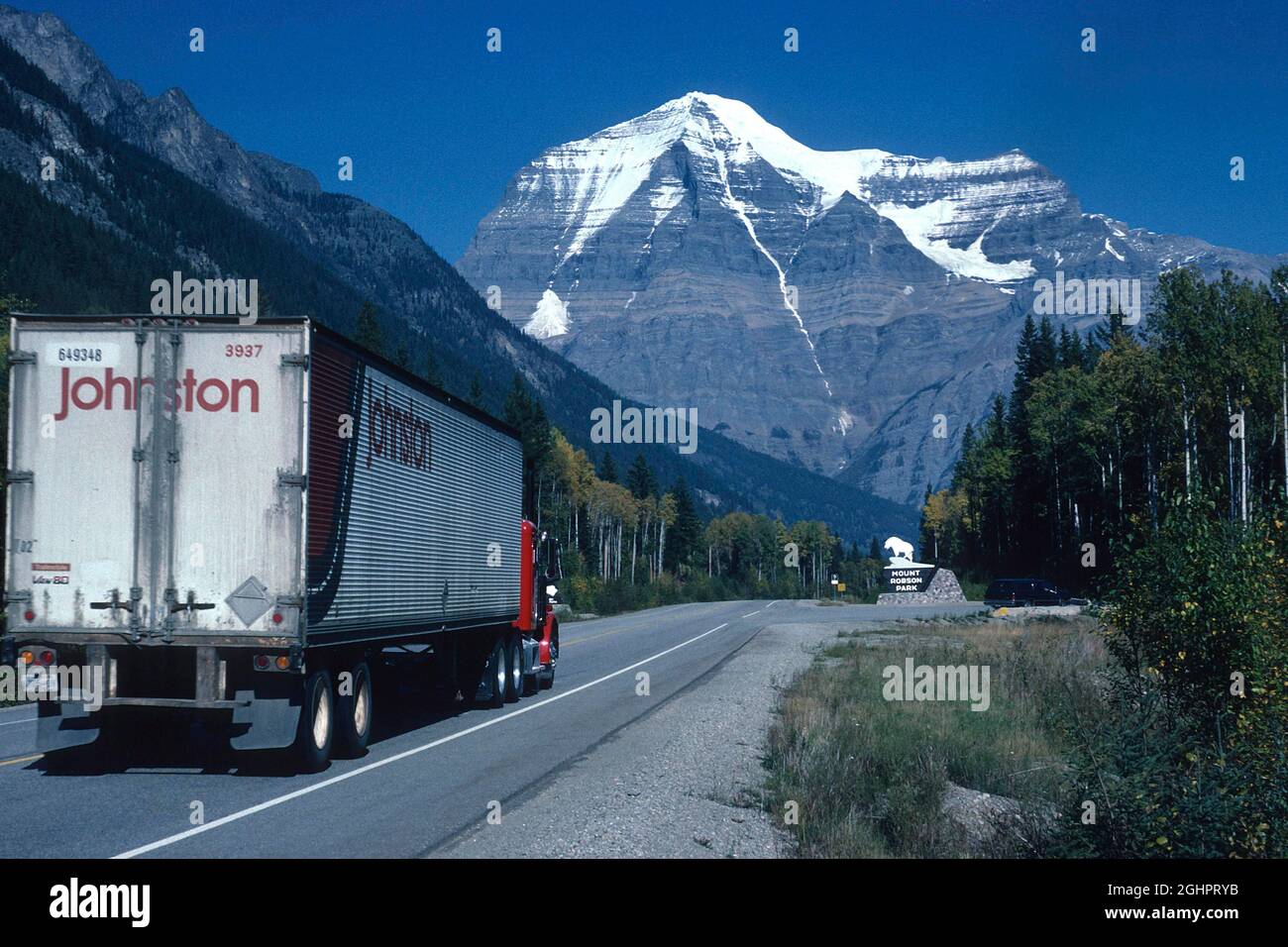 Parc Mount Robson, Alberta, Canada Banque D'Images