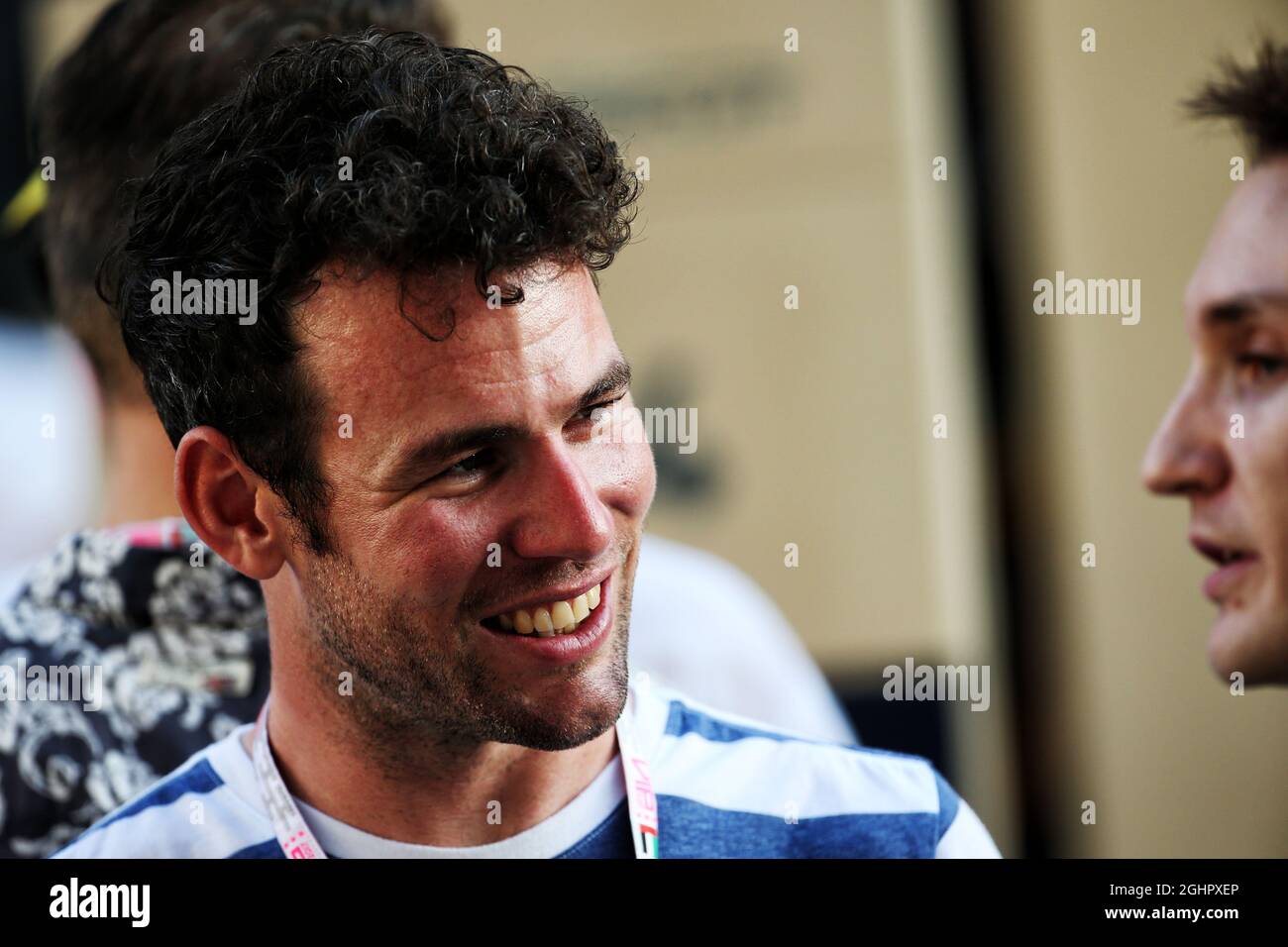 Mark Cavendish (GBR) cycliste. 24.11.2017. Formula 1 World Championship, Rd 20, Grand Prix d'Abu Dhabi, circuit Yas Marina, Abu Dhabi, Practice Day. Le crédit photo doit être lu : images XPB/Press Association. Banque D'Images