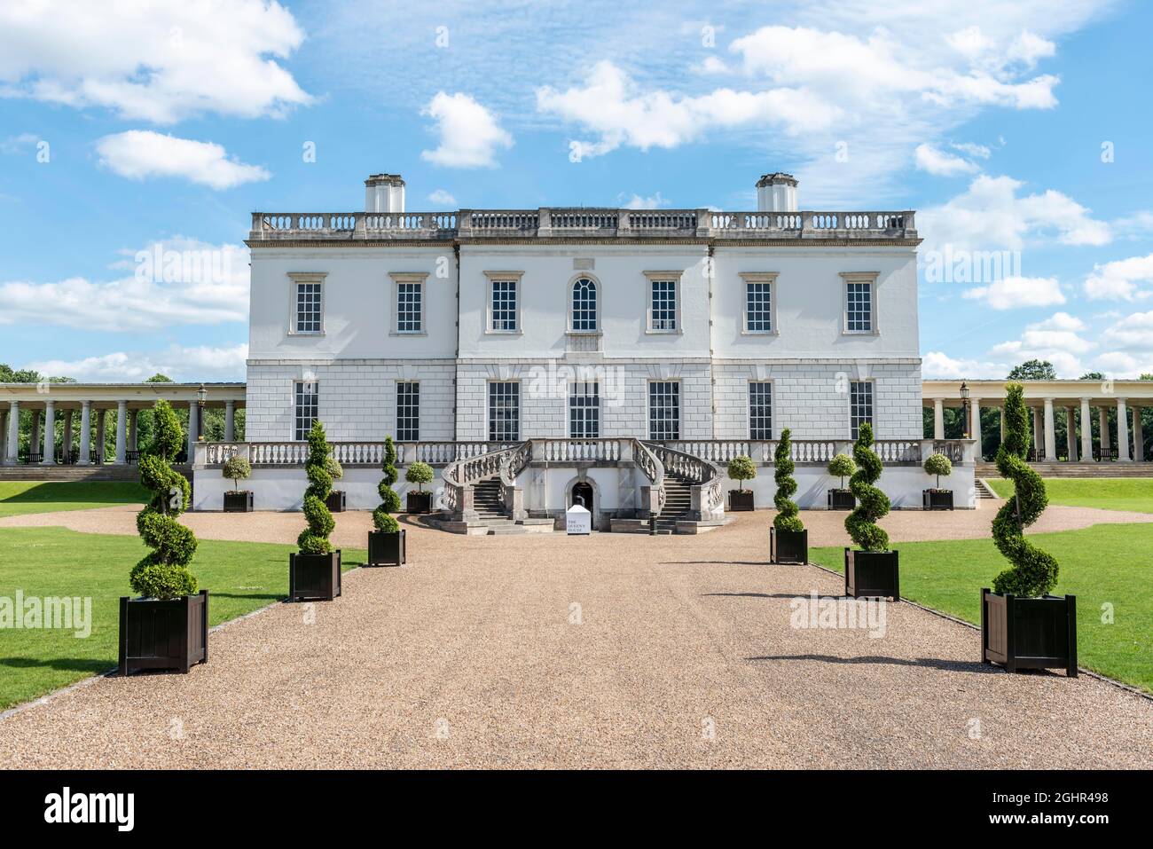 La Queens House, Greenwich, Londres, Angleterre, Grande-Bretagne Banque D'Images