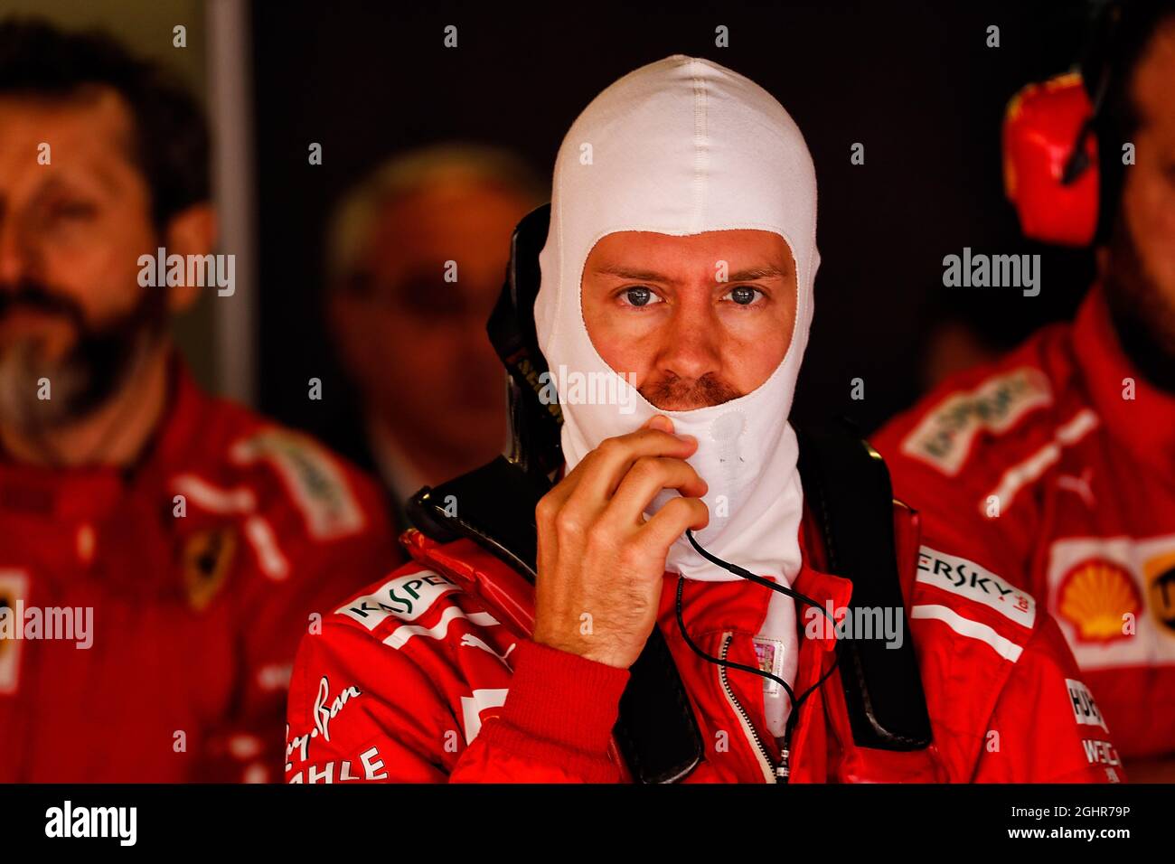 Sebastian Vettel (GER) Ferrari. 13.05.2018. Championnat du monde de Formule 1, Rd 5, Grand Prix d'Espagne, Barcelone, Espagne, Jour de la course. Le crédit photo doit être lu : images XPB/Press Association. Banque D'Images